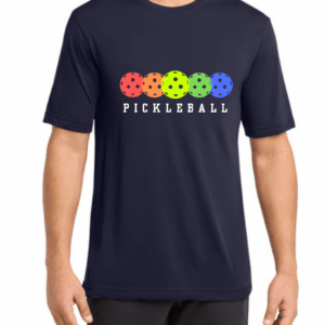 Pickleball Rainbow Mens Tee